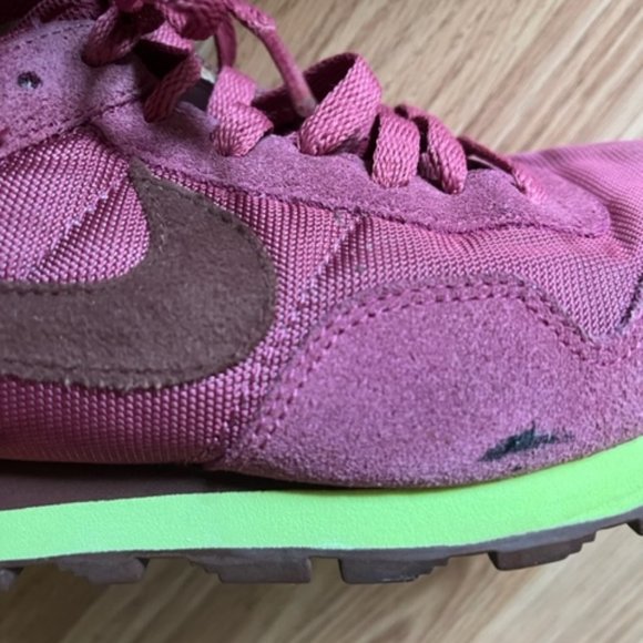 Nike Wmns Air Pegasus GX Rouge Red Volt Running 324853-621 SZ 9 - Picture 4 of 7